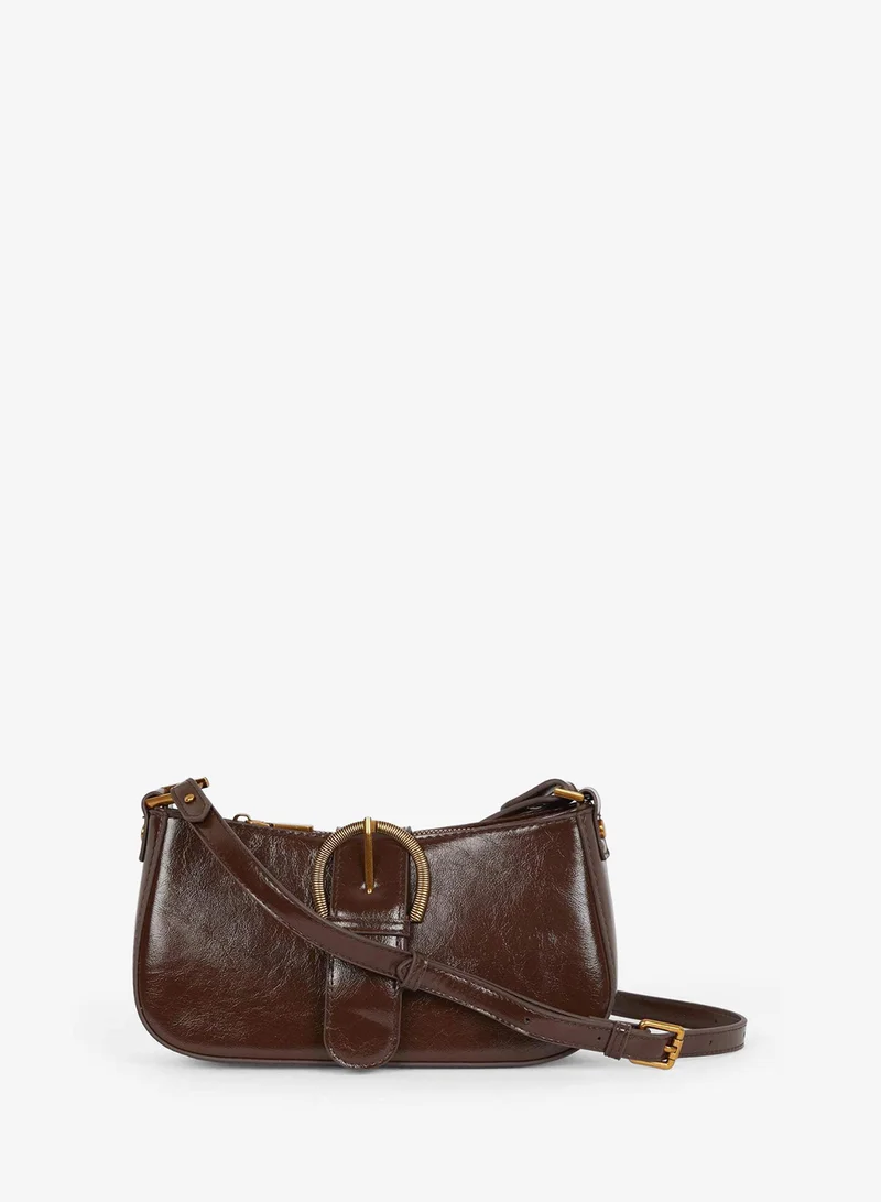 Defacto  Faux Leather Crossbody Bag  | Best Price UAE