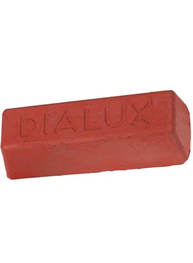 DIALUX One Bar of Red Dialux (Rouge) Jewelers Polishing Compound Rouge - Image 2