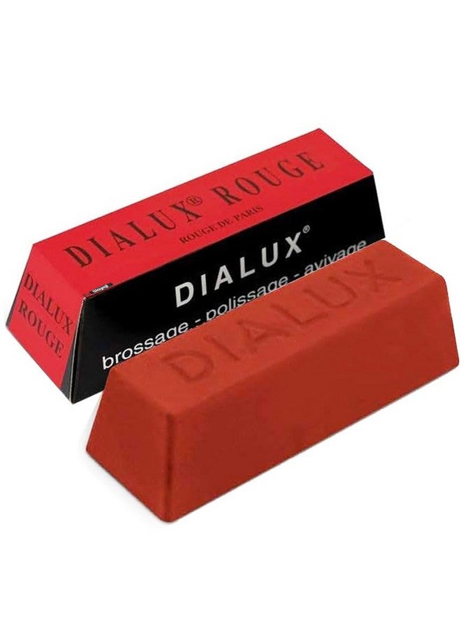 DIALUX One Bar of Red Dialux (Rouge) Jewelers Polishing Compound Rouge - Image 3