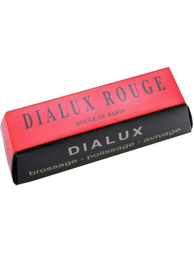 DIALUX One Bar of Red Dialux (Rouge) Jewelers Polishing Compound Rouge - Image 1