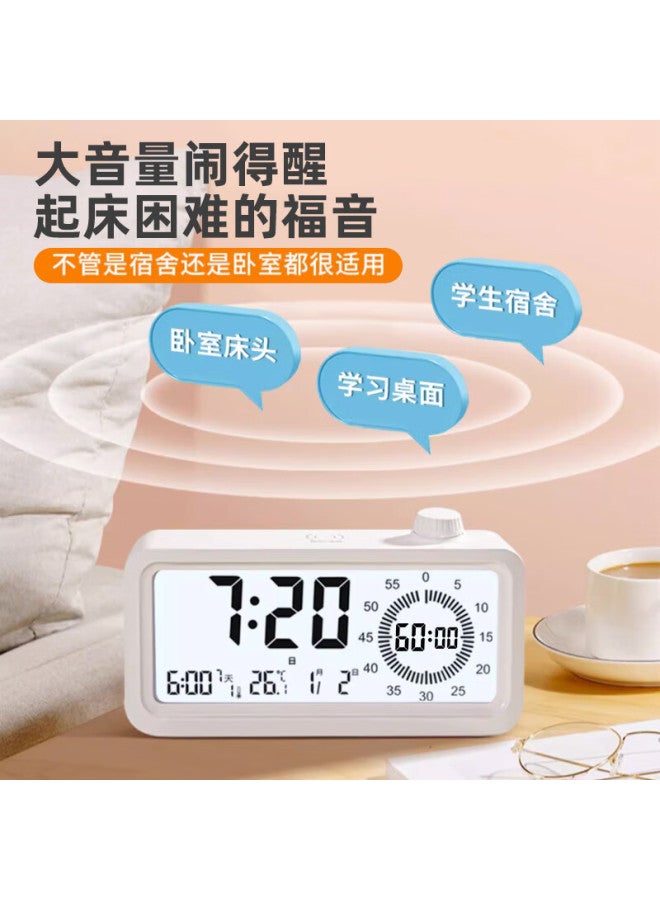 Timess Visual Timer Student Kids Countdown Smart Electronic Alarm Clock Multifunctional Time Manager Timer Back To School Season - Image 2