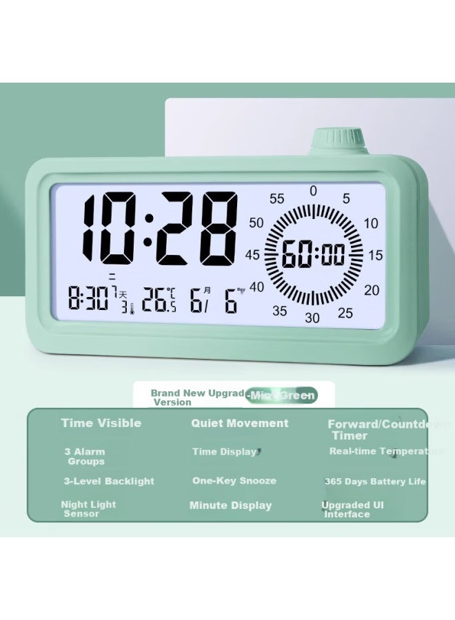 Timess Visual Timer Student Kids Countdown Smart Electronic Alarm Clock Multifunctional Time Manager Timer Back To School Season - Image 1
