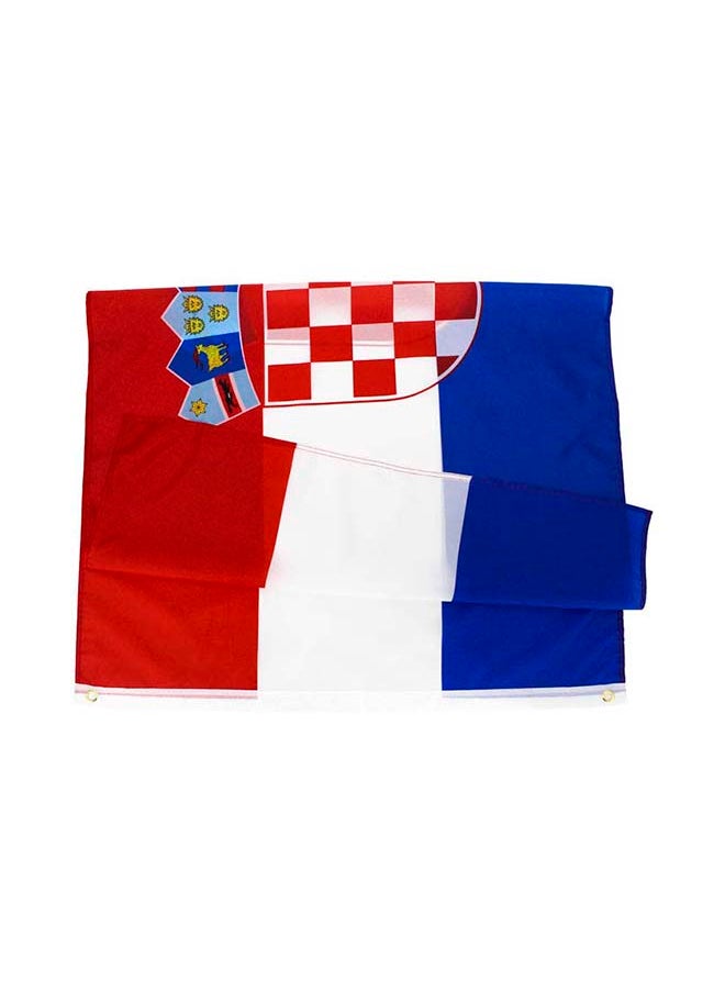THE BABA Croatia Flag 2'X3' (60X90Cm) For Euro 2024 - Good Quality - Indoor And Outdoor Use  - Image 2
