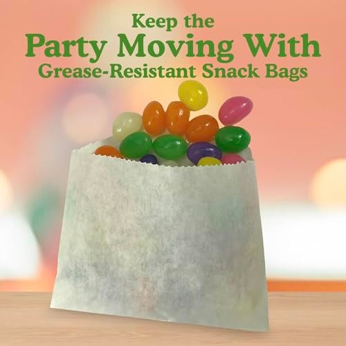 Regency Wraps Grease Resistant Serving Bag For Outdoor Entertaining, French Fry Bag, Pack of 50 - Image 5