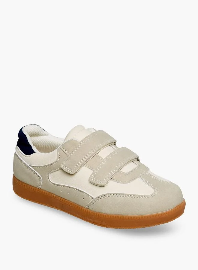 JUNIORS Boys Hook and Loop Ankle Sneakers