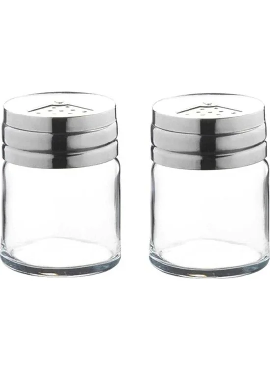 Paşabahçe 2-pack Spice Rack with Metal Cover P43890