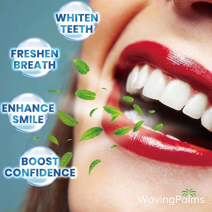 RIVIOX Professional Teeth Whitening Strips - Non-Sensitive, Fast-Acting, and Long-Lasting Results - Image 2