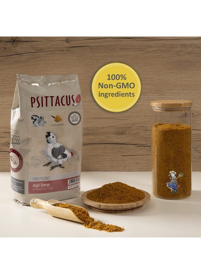 Psittacus High Energy Hand-Feeding Formula 2.2 lb | Diet for Baby African Greys, Macaws and Other African Parrots | Premium Food for Birds, 100% no-GMO - Image 5