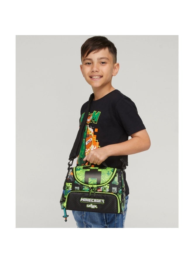 Smiggle Children's Insulated Lunch Bag with Cartoon Print - Large Capacity, Portable Food Carrier - Image 4