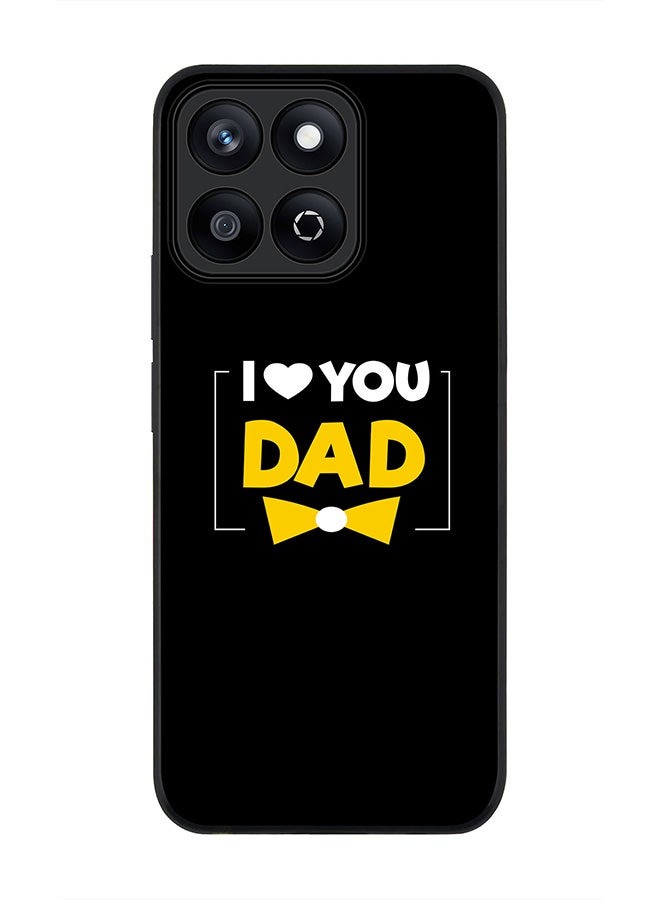 Stylizedd For Honor X7c 4G Case,Slim fit Camera Protection, Shockproof Thin Phone cover  - I Loveyou Dad - Image 1