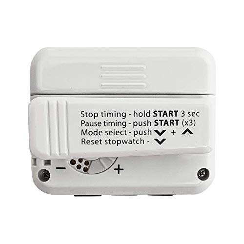 Gymboss Plus Interval Timer and Stopwatch and Gymboss Watchstrap - Bundle (White/Gray) - Image 3