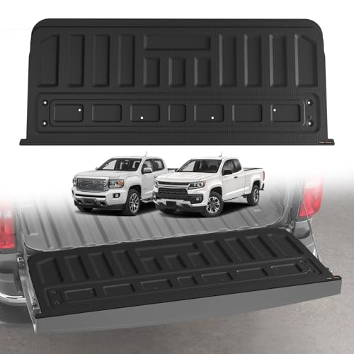 TripleAliners Truck Mat Compatible with 2015-2022 Chevy Colorado & GMC Canyon Tailgate Accessories, Tailgate Mat Custom Fit All Weather Protection Pickup Liner, Won't Fit Drop-in Liners - Image 1
