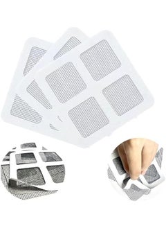 STOCKCLUB STOCKCLUB 10 Pack Disposable Shower Drain Hair Catcher Drain Hair Catcher Waterproof Mesh Stickers for Bathroom Accessories Apartment Essentials for Kitchen Sink Bathtub 4 X 4  - Image 1