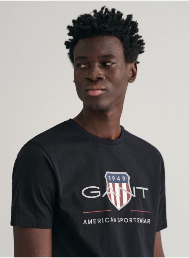 GANT - Gant Archive Shield T-Shirt - Image 1