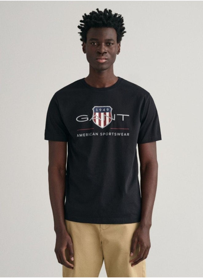 GANT - Gant Archive Shield T-Shirt - Image 1