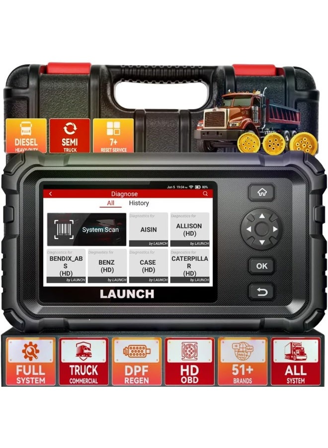 LAUNCH CRP129 HD Heavy Duty Truck Scanner - Image 1