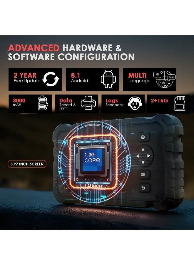 LAUNCH CRP129 HD Heavy Duty Truck Scanner - Image 5