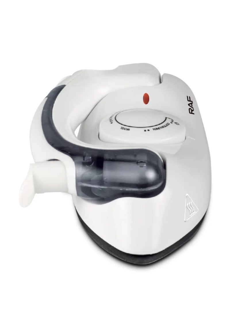 آر إيه أف مكواة بخار كهربائية صغيرة محمولة قابلة للطي وقابلة للتعديل من RAF (800 واط) مع قاعدة غير لاصقة ومكواة بخار صغيرة للسفر - Image 5