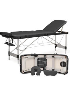 Arabest Massage Table Portable, Adjustable Lash Bed, Adjustable Massage Bed, Facial Ssthetician Bed, Professional Tattoo Table, Spa Bed with Stainless Steel Frame  - Image 1