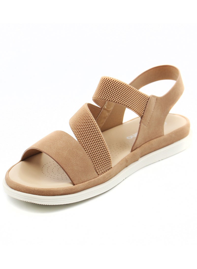 SD.Felano SD Felano Flat Sandal for Women and Girls | Open Toe, Casual, Soft Bottom Women Shoes for Girls & Ladies | Lightweight Girls Stylish Comfy Sandal - Image 2
