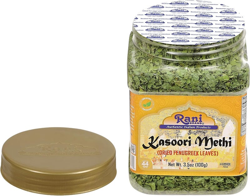 Rani Brand Kasoori Methi (Dried Fenugreek Leaves) - 3.5oz (100g) - Image 4
