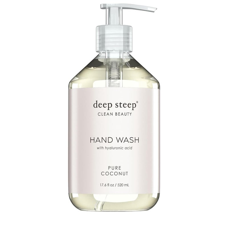Deep Steep Liquid Hand Wash 176 Ounces Pure Coconut