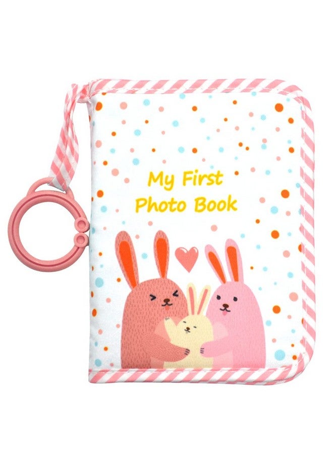 Amzoya Baby's My First Family Album,Soft Cloth Photo Book,Baby Cloth Album with Photo Pockets - Image 1