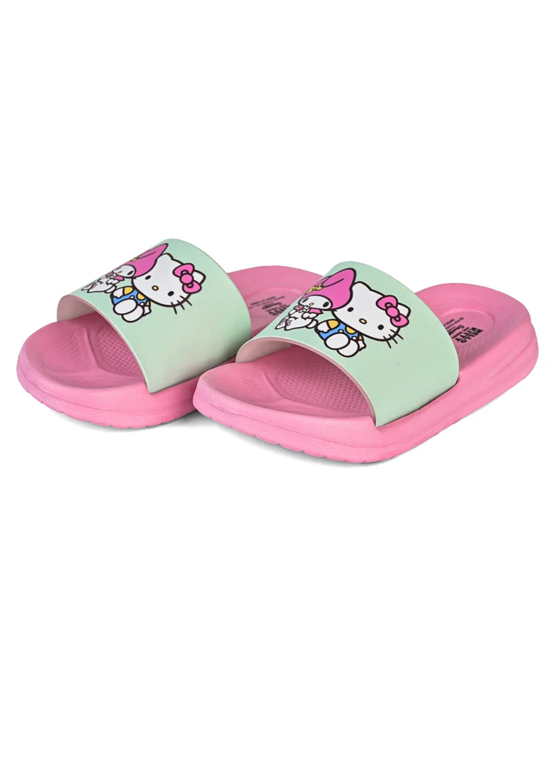 UrbanHaul Hello Kitty and Friends Patterned Non-Slip Sole Girls' Slider Suitable for Daily Use