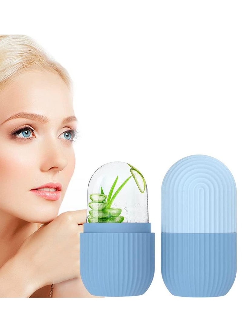 DubaiGallery Ice Roller For Face And Eye Silicone Ice Face Roller Massage Face Ice Roller Skin Care Kit Enhance Your Natural Glow Reusable Facial Treatment To Remove Fine Lines Shrink Pores.  - Image 2