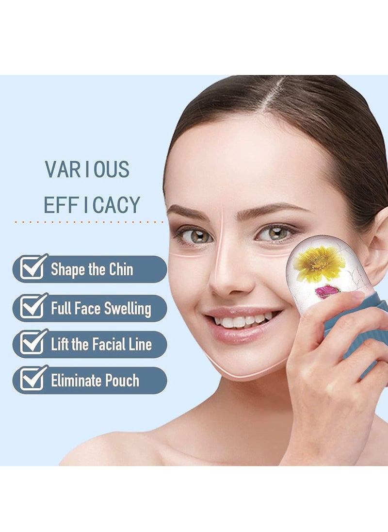DubaiGallery Ice Roller For Face And Eye Silicone Ice Face Roller Massage Face Ice Roller Skin Care Kit Enhance Your Natural Glow Reusable Facial Treatment To Remove Fine Lines Shrink Pores.  - Image 3