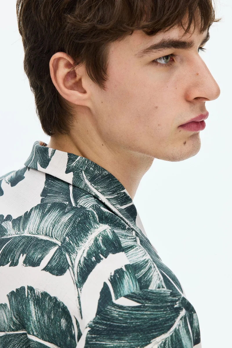 H&M  Regular Fit Resort shirt for Men | Best Price UAE
