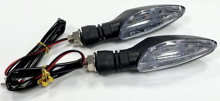 ELTRON TURBO Original Waterproof Unbreakable KTM Style Indicators SMD High Bright Universal for All Bikes Models Turn Signal Lights Motorcycle (Amber) (Pack of 4) | LED - Image 4