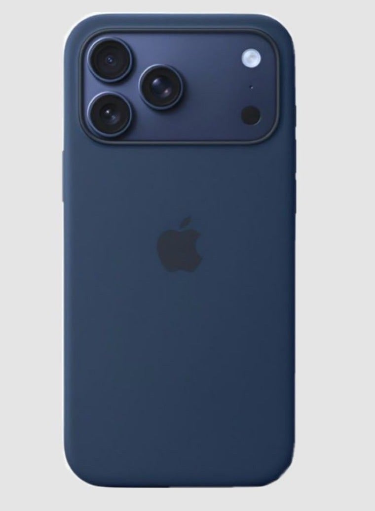 Silicone Case for iPhone 17 Pro– Soft-Touch Shockproof Slim Protective Cover with Soft Inner Lining, Camera Protection & Anti-Slip Grip -Blue - Image 1