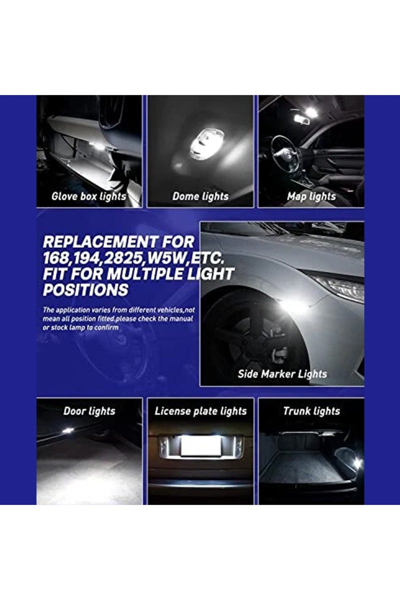 Toby's Toby’s T10 F2 13SMD 2 Pieces LED Bulbs – 300% Brighter Than Halogen, 6500K White, Long-Life Car Interior & Exterior Lights, Pack of 2 - Image 5