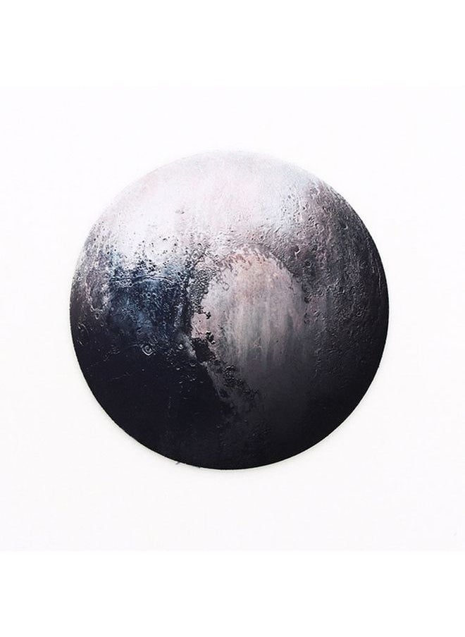 BURAQ 2 PCS 22cm Cute Fruit Series Round Mouse Pad Desk Pad Office Supplies(Pluto)  - Image 1