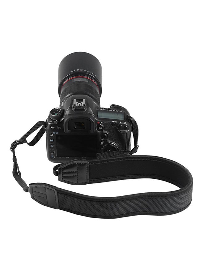 Generic Quick Release Shoulder Sling Neck Wrist Strap For DSLR Camera Black  - Image 1