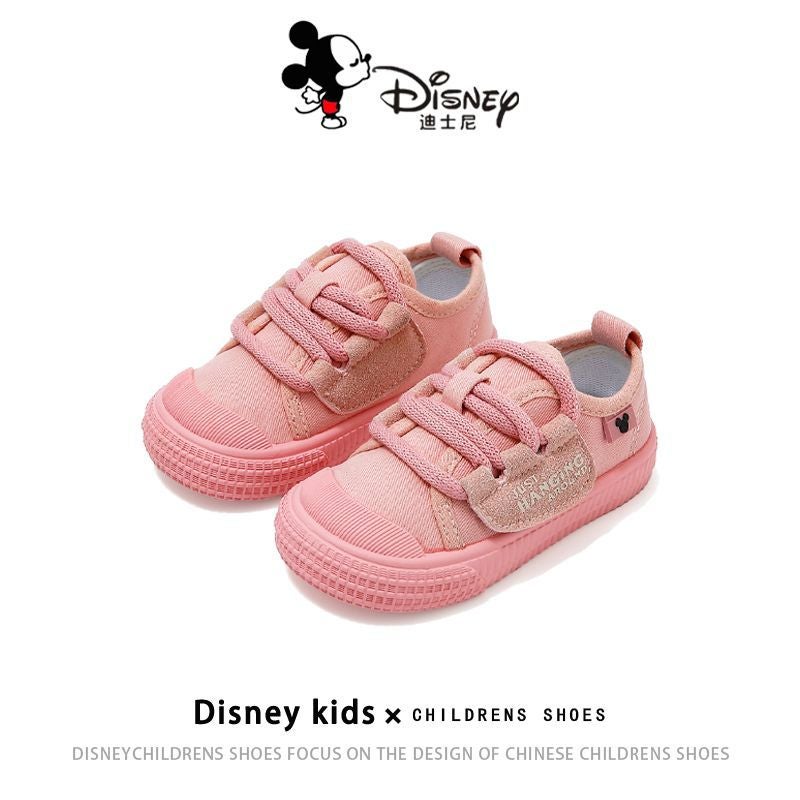 Disney Children'S Shoes 2025 Spring New Lightweight Toddler Shoes For Small And Medium-Sized Children Soft Sole Breathable Canvas Shoes For Boys And Girls - Image 5