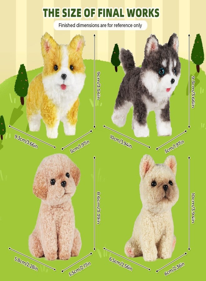 MOREJMTT Pipe Cleaners Craft kit, A Pipe Cleaner kit Suitable for Beginners. It Includes a Kits for Making the Shapes of 4 Dogs and Comes with Simple and Easy-to-Understand Video tutorials. - Image 5