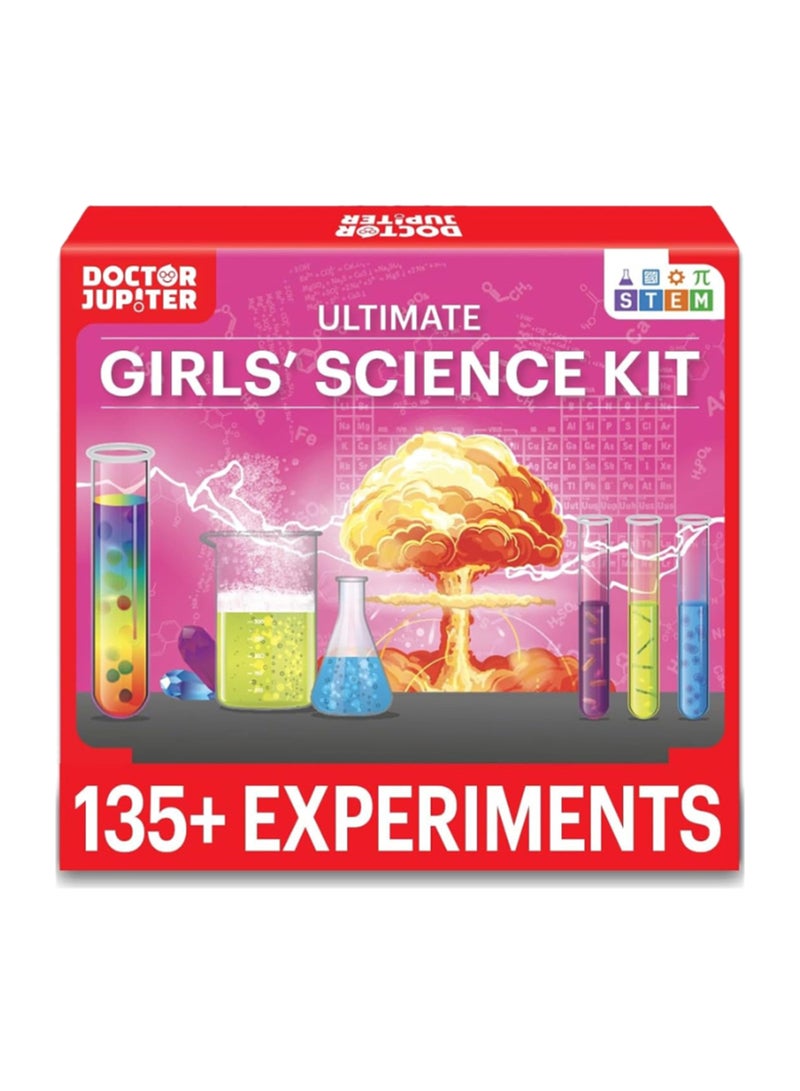 Doctor Jupiter Toy Science Kit for Girls Age 7-8-9-10-11-12-13-14 | Birthday Gifts for 7+ Year Old Kids | Learning & Education toys, 135+ Experiments - Image 1