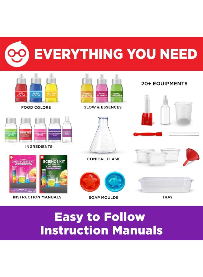 Doctor Jupiter Toy Science Kit for Girls Age 7-8-9-10-11-12-13-14 | Birthday Gifts for 7+ Year Old Kids | Learning & Education toys, 135+ Experiments - Image 5