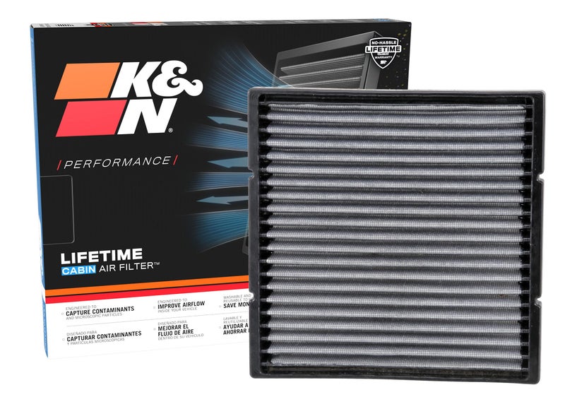 K+N K&N LIFETIME Cabin Air Filter: Premium, Washable, Clean Air for your Cabin: Compatible with 2000-2017 Lexus/Mitsubishi/Subaru/Toyota: (See Product Descriptions for Select Models), VF2002 - Image 1