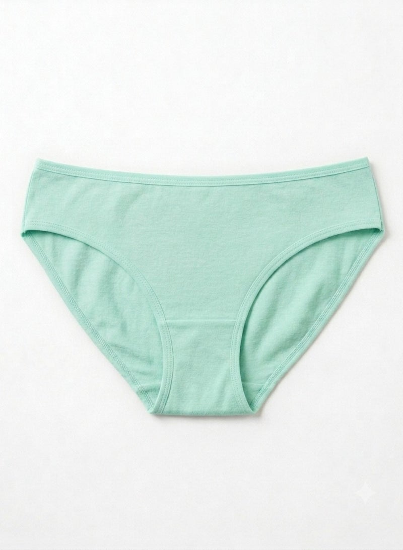 School Pack of 8 Women's Cotton Bikini Panties Underwear - Image 3