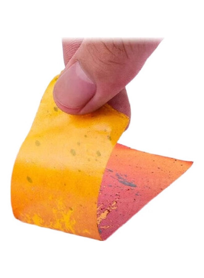 Sitoo Seamless Masking Tape, Masking Film, And Paper Tape For Grouting, Color Separation, Painting, Renovation, Spray Painting, Wall Painting, No Residue, Heat-Resistant, Dust-Proof, Yellow, 50Mm*50M, 2 Rolls - Image 2