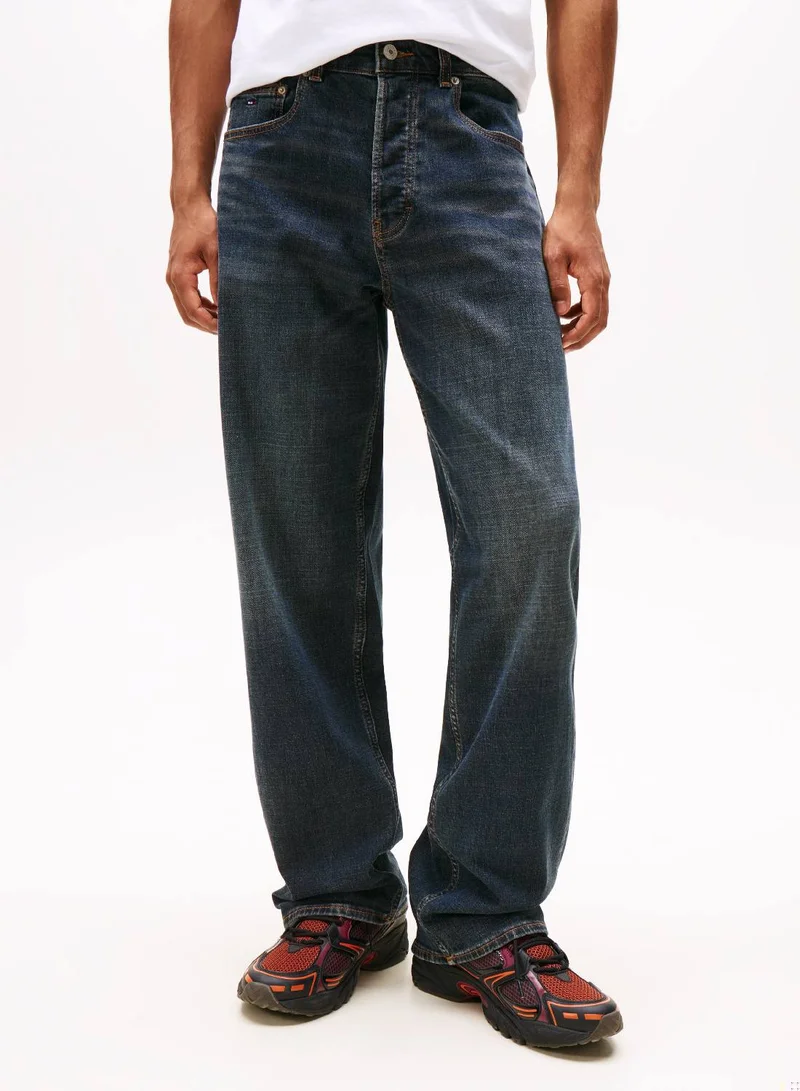 TOMMY JEANS Denim Dark Straight Jeans for Men | Best Price UAE