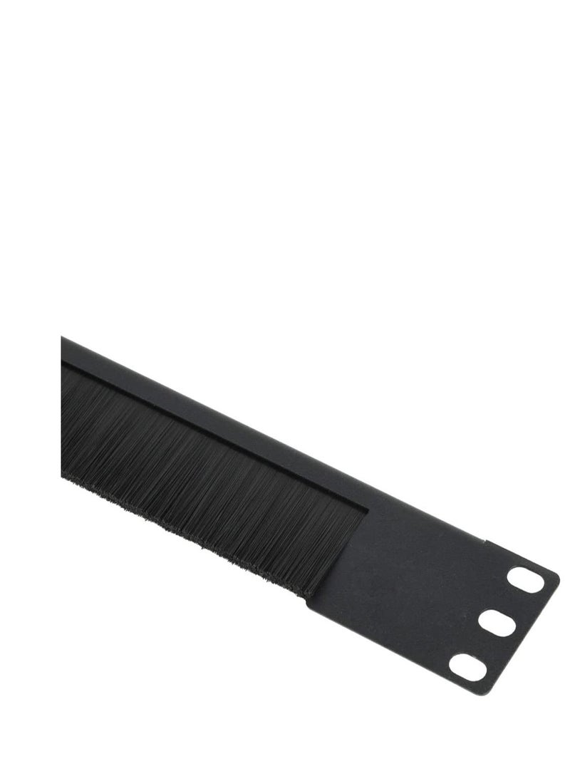 DKURVE - Brush Panel 19inch Server Rack Dust Proof Used 1u Horizontal Half Frame Semi open - Image 1