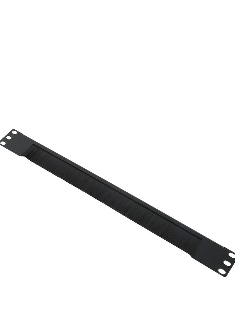 DKURVE - Brush Panel 19inch Server Rack Dust Proof Used 1u Horizontal Half Frame Semi open - Image 1
