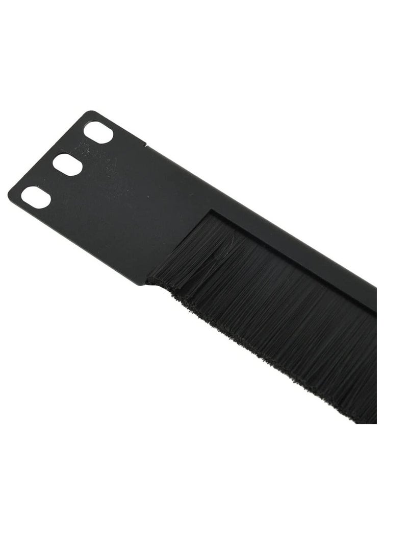 DKURVE - Brush Panel 19inch Server Rack Dust Proof Used 1u Horizontal Half Frame Semi open - Image 1