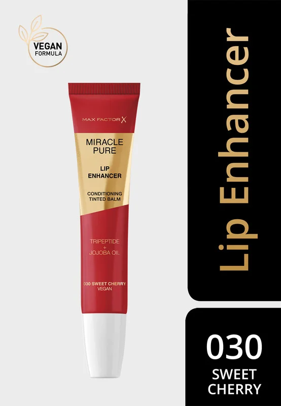 Max Factor Miracle Pure Lip Enhancer Hydrating Lip Balm - 030 - Sweet Cherry