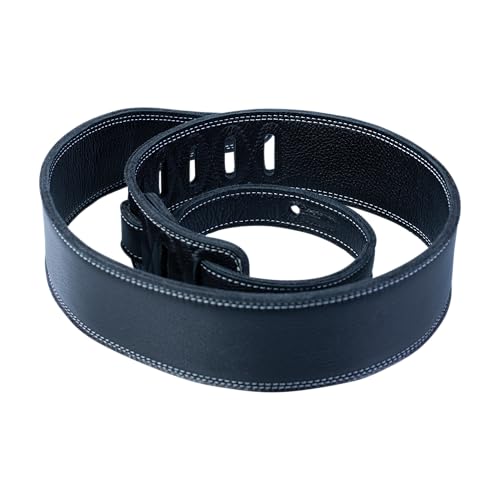 Levy's حزام جيتار كهربائي سوبر سوفت من ليفي ليذرز M17SS-BLK - أسود - Image 4