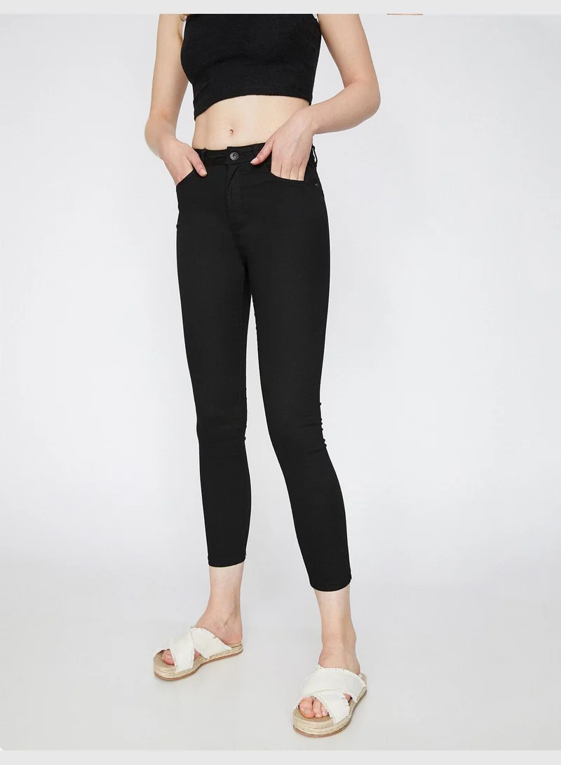 KOTON Skinny Fit Trousers